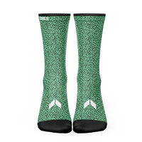 Calcetines Animal Leopardo Verde