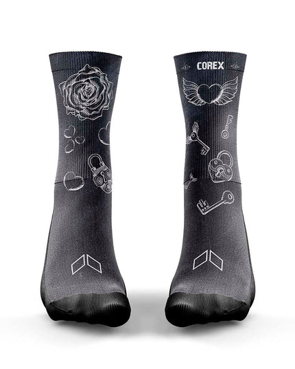 Calcetines Black Love - COREX SPORT FITNESS