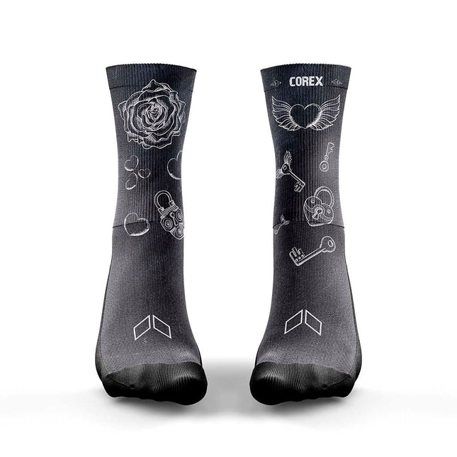 Calcetines Black Love - COREX SPORT FITNESS