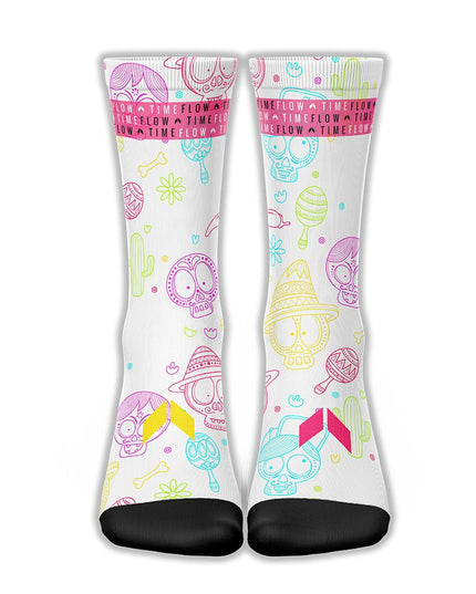 Calcetines Calaveras Claros - COREX SPORT FITNESS