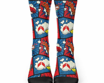 Calcetines Comic Azul - Rojo - COREX SPORT FITNESS