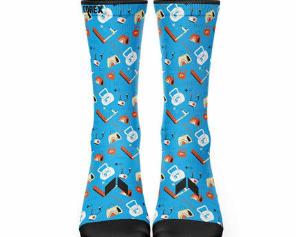 Calcetines Fitness Azul - COREX SPORT FITNESS