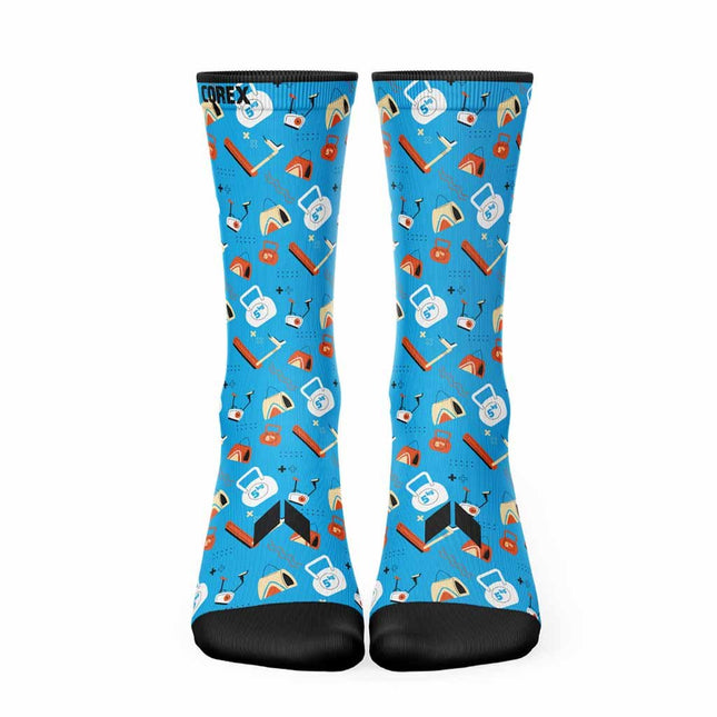 Calcetines Fitness Azul - COREX SPORT FITNESS