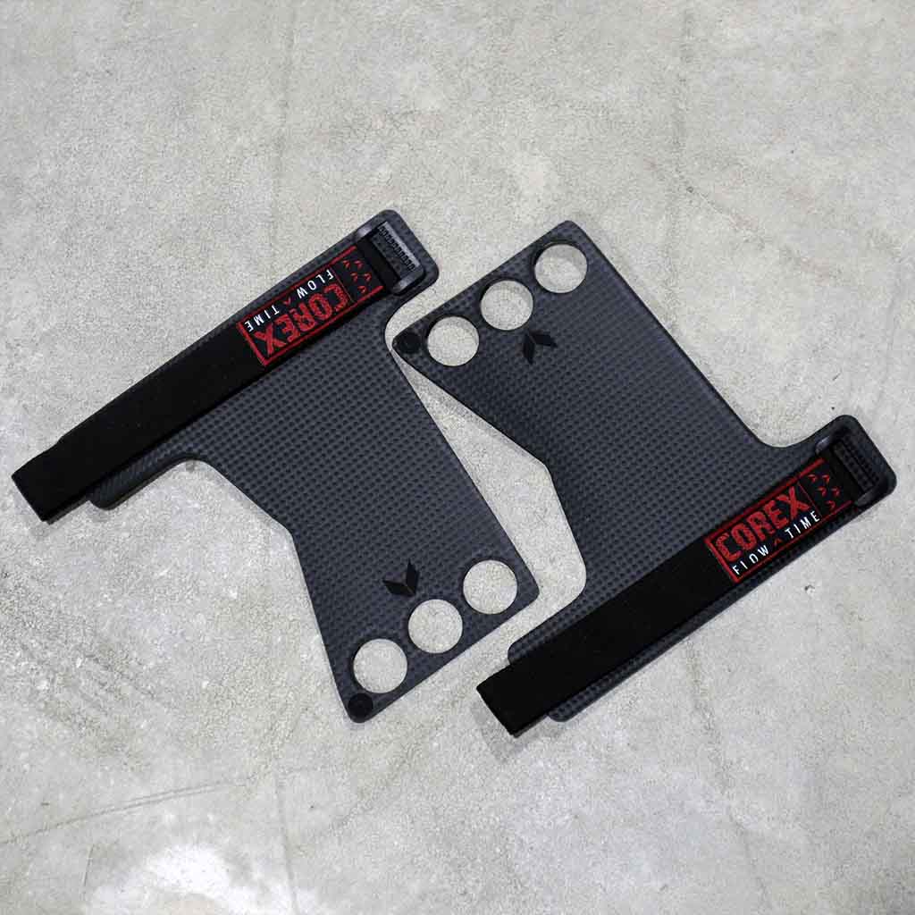 Calleras 3 Dedos Carbon Grips - COREX SPORT FITNESS