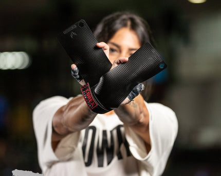 Calleras No Fingers Carbon Grips - COREX SPORT FITNESS