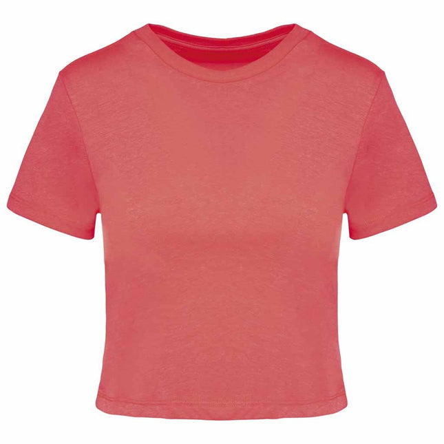 Camiseta Chica 130 Tri - Blend Crop Top - COREX SPORT FITNESS