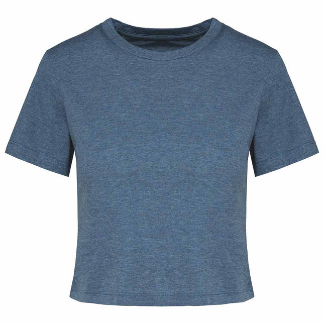 Camiseta Chica 130 Tri - Blend Crop Top - COREX SPORT FITNESS