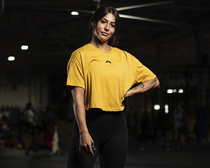 Camiseta Chica Crop Top Classic - COREX SPORT FITNESS