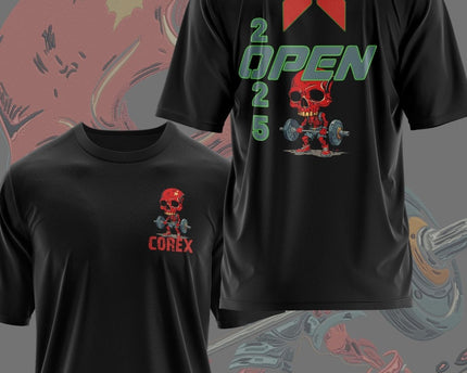 Camiseta Chica Oversize OPEN CF 2025 - COREX SPORT FITNESS
