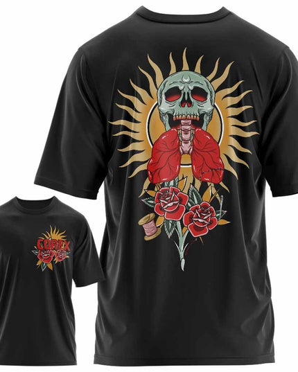 Camiseta Chico Oversize 7 Aniversario Black - COREX SPORT FITNESS