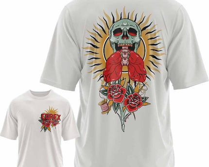 Camiseta Chico Oversize 7 Aniversario Off White - COREX SPORT FITNESS