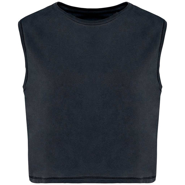 Camiseta Crop Chica Orgánica 165 Sin Mangas - COREX SPORT FITNESS