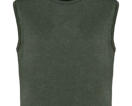 Camiseta Crop Chica Orgánica 165 Sin Mangas - COREX SPORT FITNESS