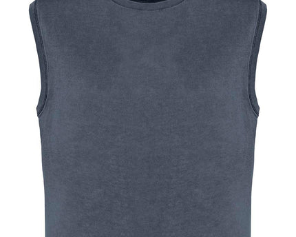 Camiseta Crop Chica Orgánica 165 Sin Mangas - COREX SPORT FITNESS