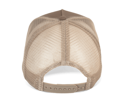 Gorra 5 Paneles Trucker ECORESPONSABLE Dark Camel - COREX SPORT FITNESS