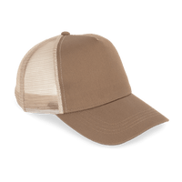 Gorra 5 Paneles Trucker ECORESPONSABLE Dark Camel
