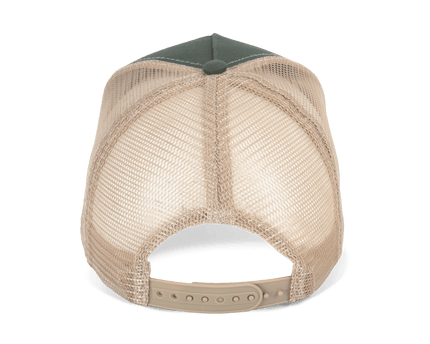 Gorra 5 Paneles Trucker ECORESPONSABLE Organic Khaki - COREX SPORT FITNESS