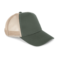 Gorra 5 Paneles Trucker ECORESPONSABLE Organic Khaki