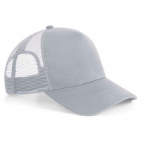 Gorra 5 Paneles Trucker Light Grey - Rejilla Gris