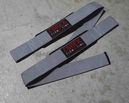 Lifter Straps Gris - COREX SPORT FITNESS