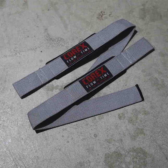 Lifter Straps Gris - COREX SPORT FITNESS