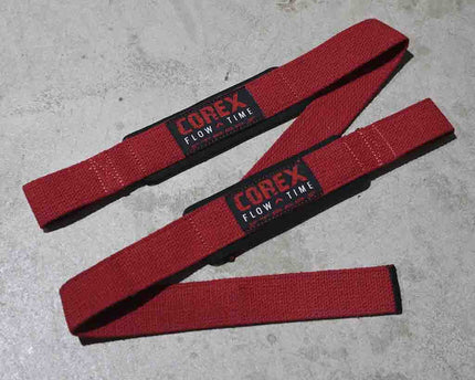 Lifter Straps Rojo - COREX SPORT FITNESS