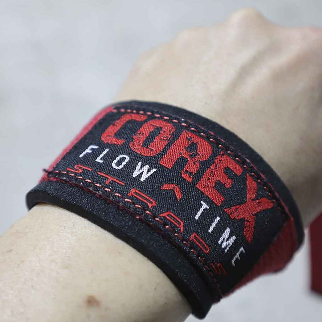 Lifter Straps Rojo - COREX SPORT FITNESS