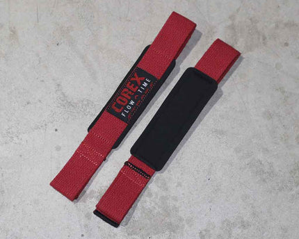 Lifter Straps Rojo - COREX SPORT FITNESS