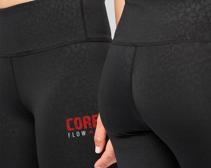Mallas Vegan Black Leopard - COREX SPORT FITNESS