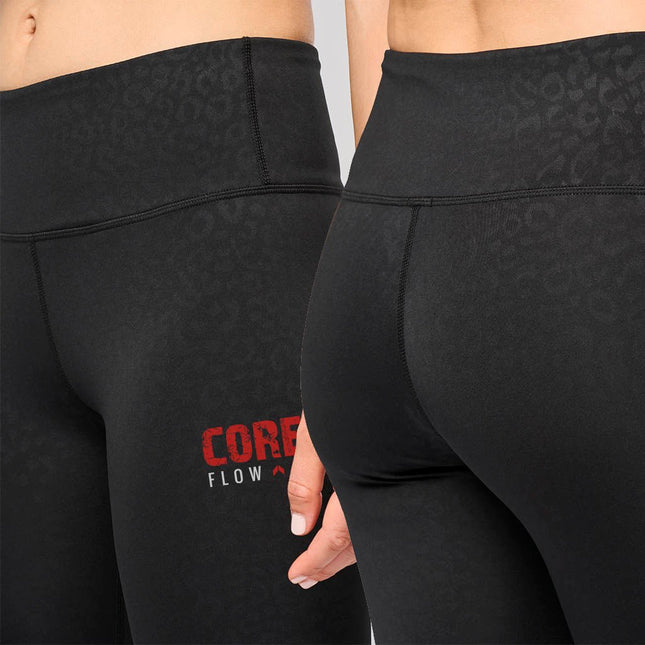 Mallas Vegan Black Leopard - COREX SPORT FITNESS