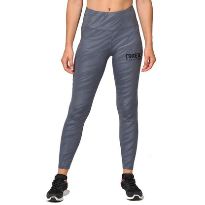 Mallas Vegan Grey Cebra - COREX SPORT FITNESS
