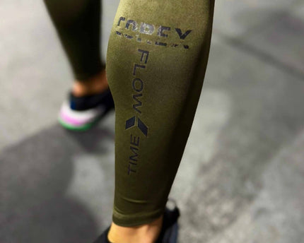 Mallas Vegan Khaki Leopard - COREX SPORT FITNESS