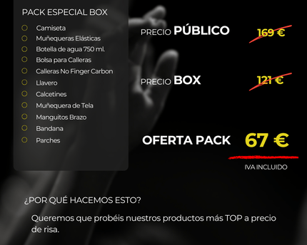 PACK ESPECIAL BOX v1 - COREX SPORT FITNESS