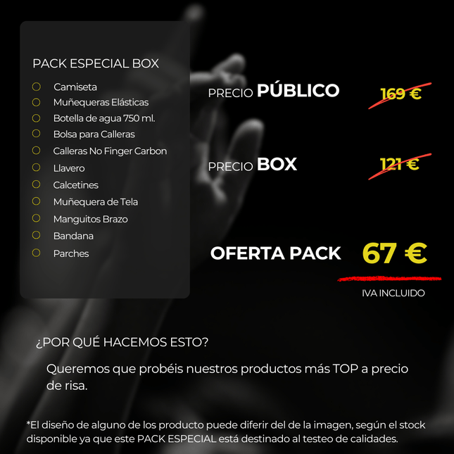 PACK ESPECIAL BOX v1 - COREX SPORT FITNESS