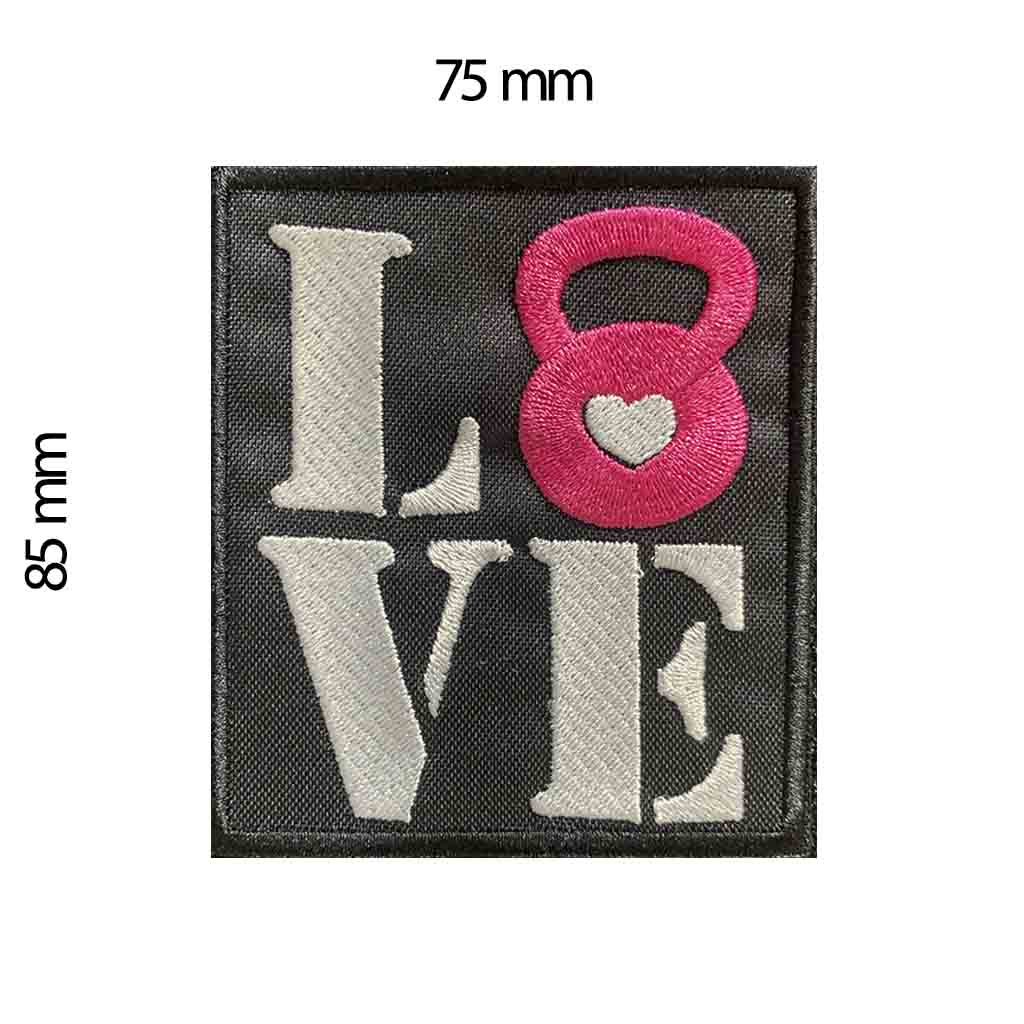 EMBROIDERED PATCH "LOVE"