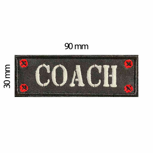 EMBROIDERED PATCH "COACH"