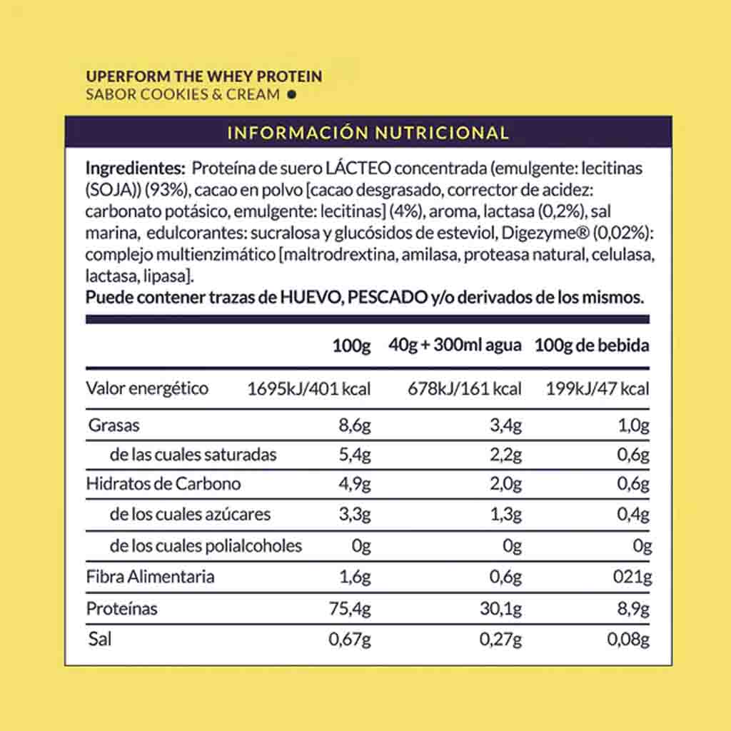 THE WHEY PROTEINA CONCENTRADA UPERFORM