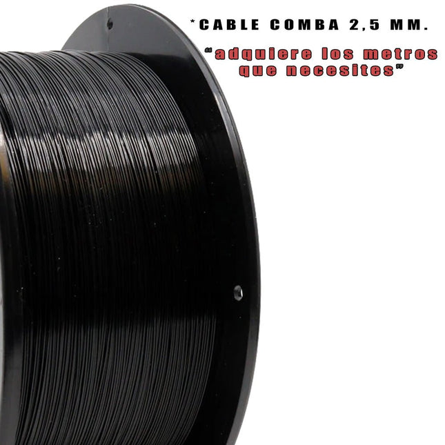 Cable De Acero 2,5 Mm. ( Venta Por Metros ) - COREX SPORT FITNESS