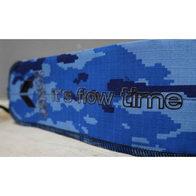 Muñequeras De Tela Pixelado Azul - COREX SPORT FITNESS